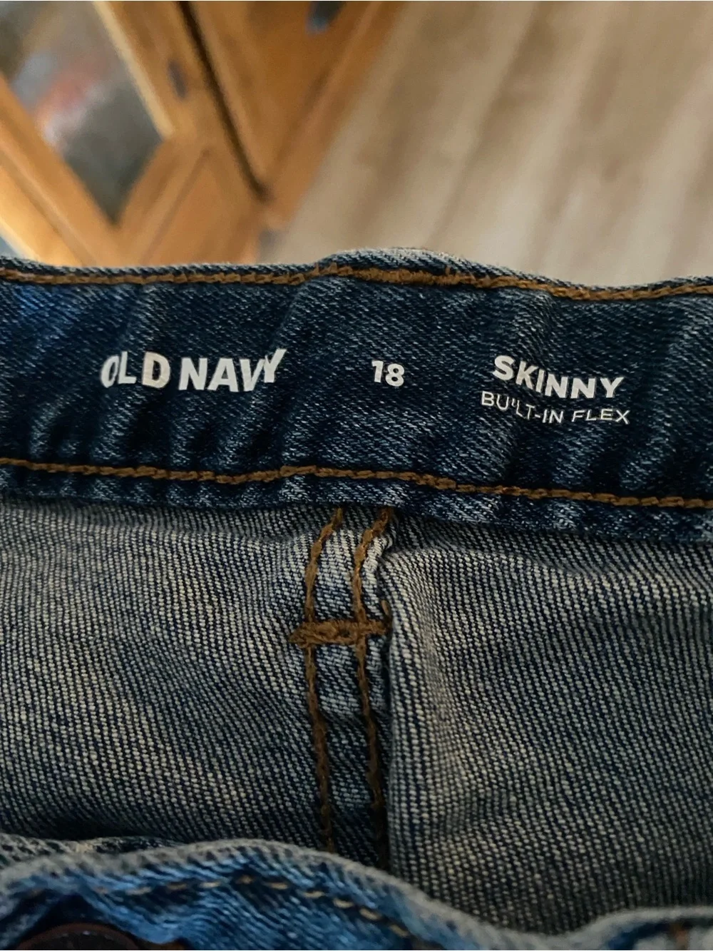 Old Navy Kids Royal Blue Straight-Leg Jeans